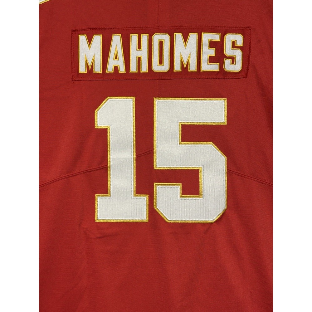 Nike On Field Patrick Mahomes Jersey #15 Kansas City Chiefs Mens M Red NWT - Picture 15 of 15
